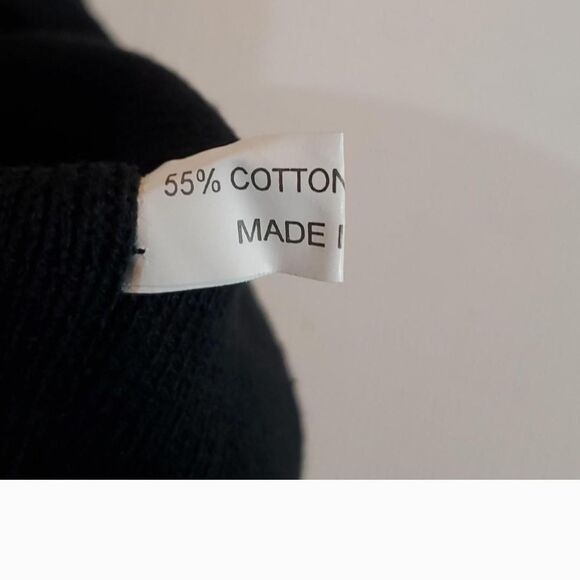 Men's Black Beanie Hat Skull Fire - Picture 2 of 8